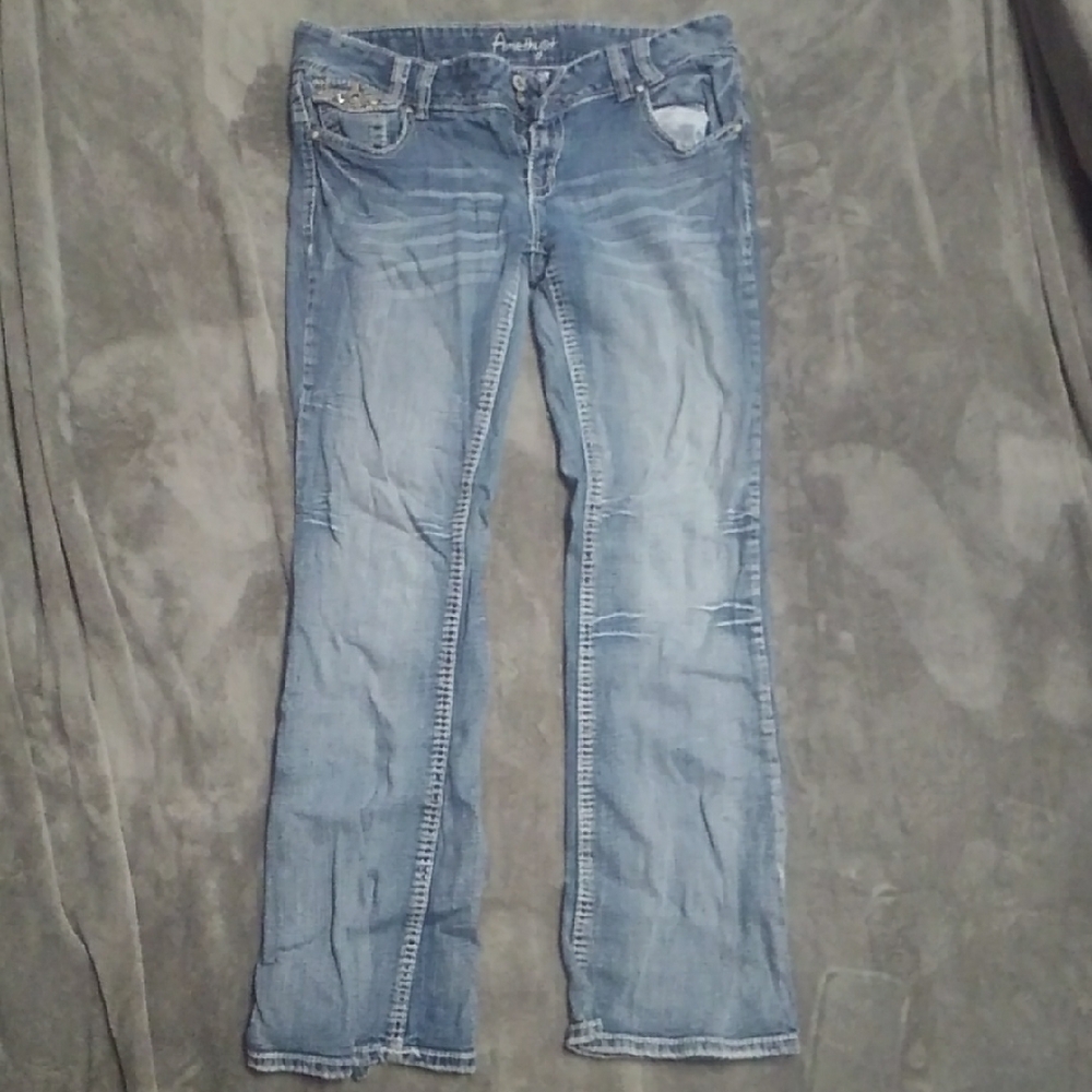 Amethyst Jeans Light Blue Flared Jeans